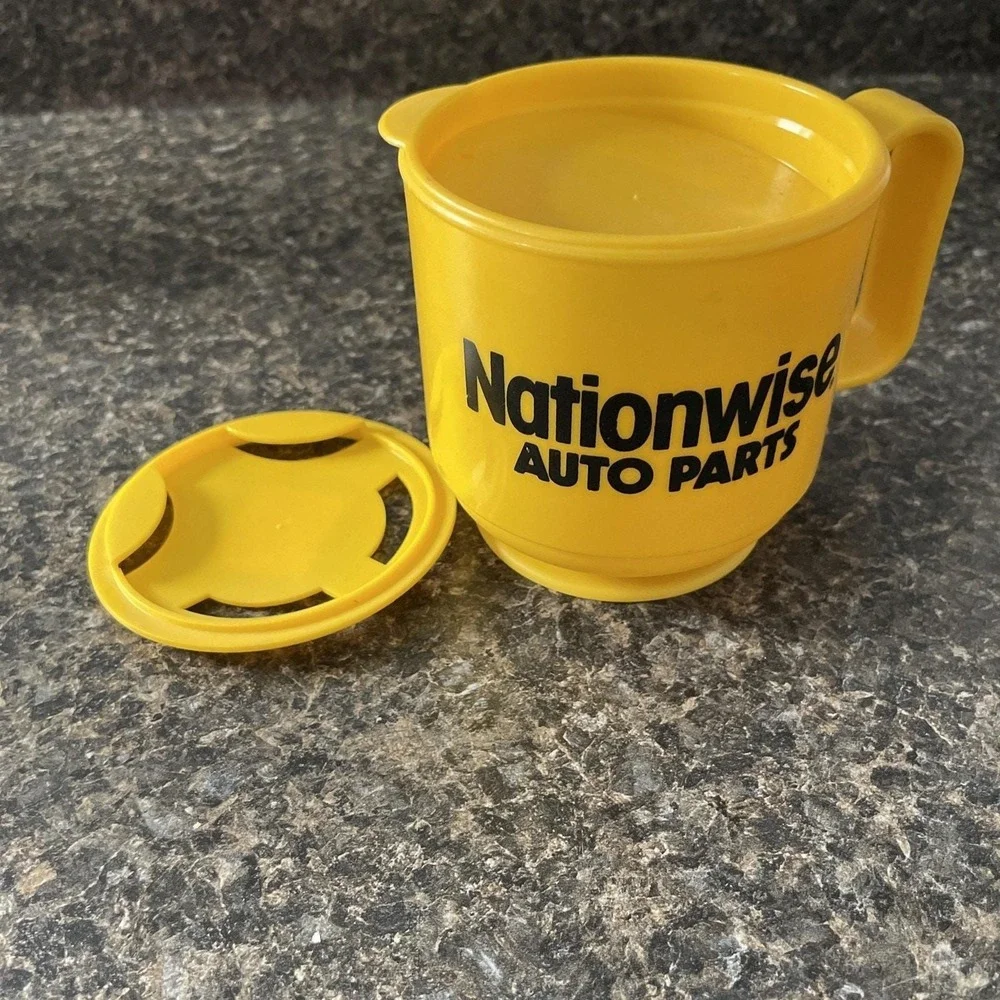 Purolator Auto Parts Connection Travel Coffee Cup Lid Base Advertisement‎